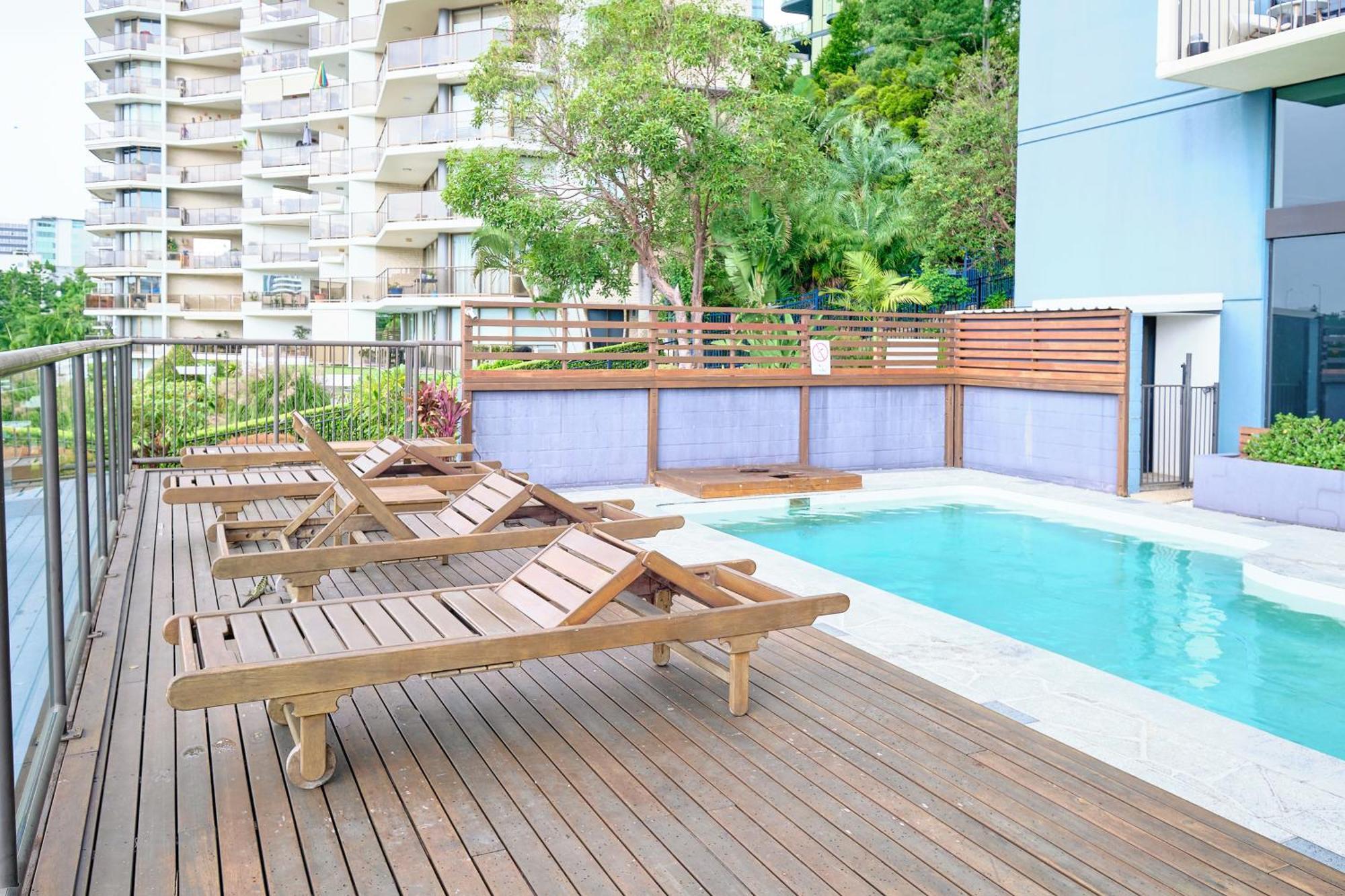 River Plaza Apartments Brisbane Southbank Exterior foto